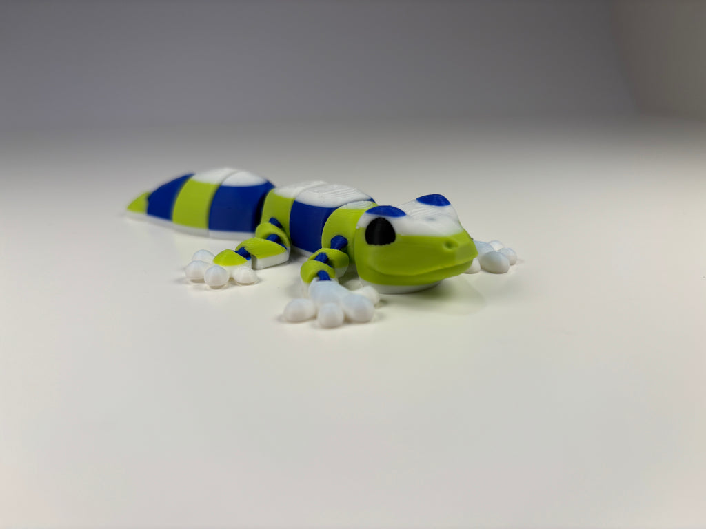 Zippy, the Stripe-Tailed Wonder Gecko of Whispering Jungle