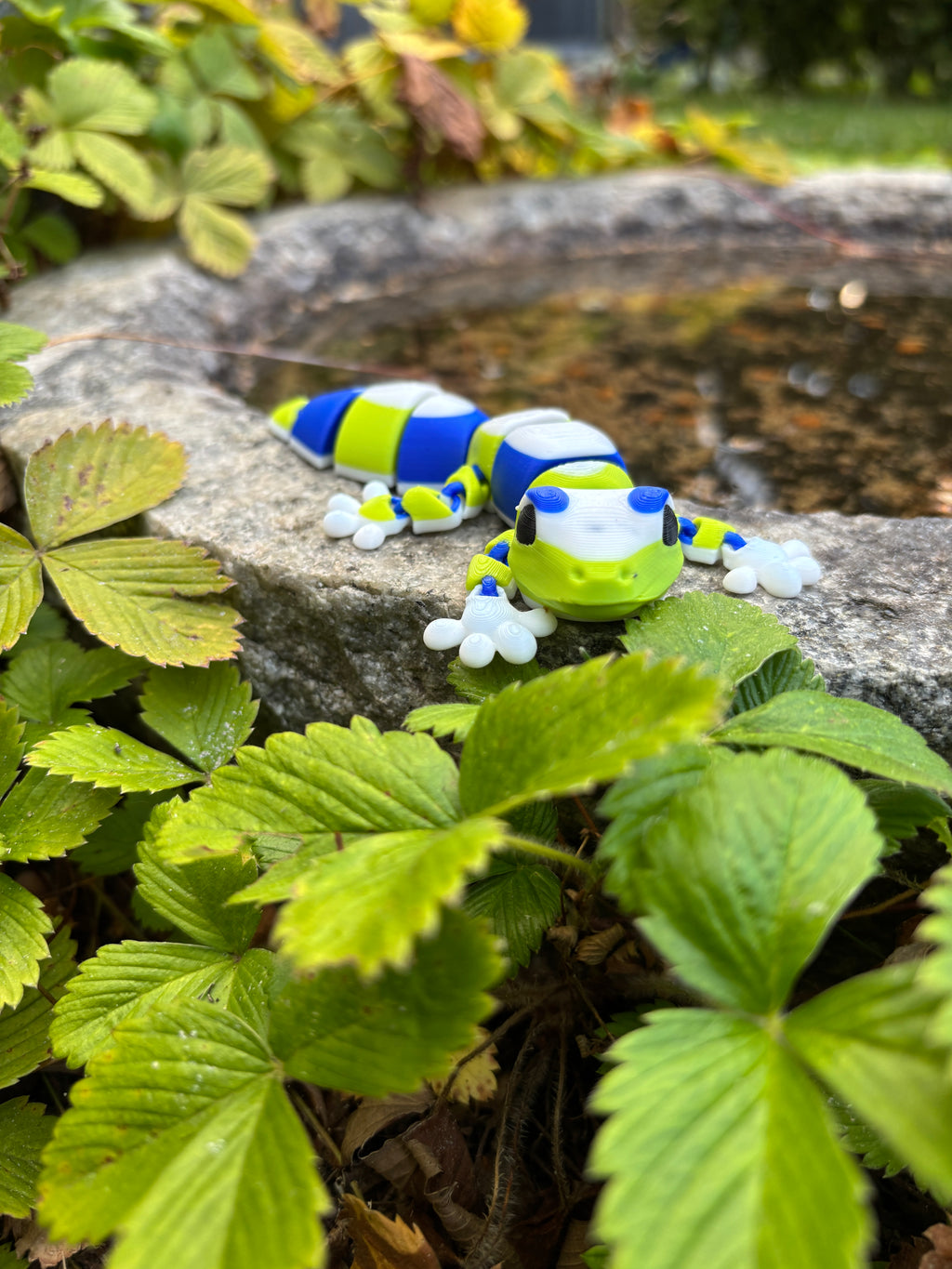 Zippy, the Stripe-Tailed Wonder Gecko of Whispering Jungle