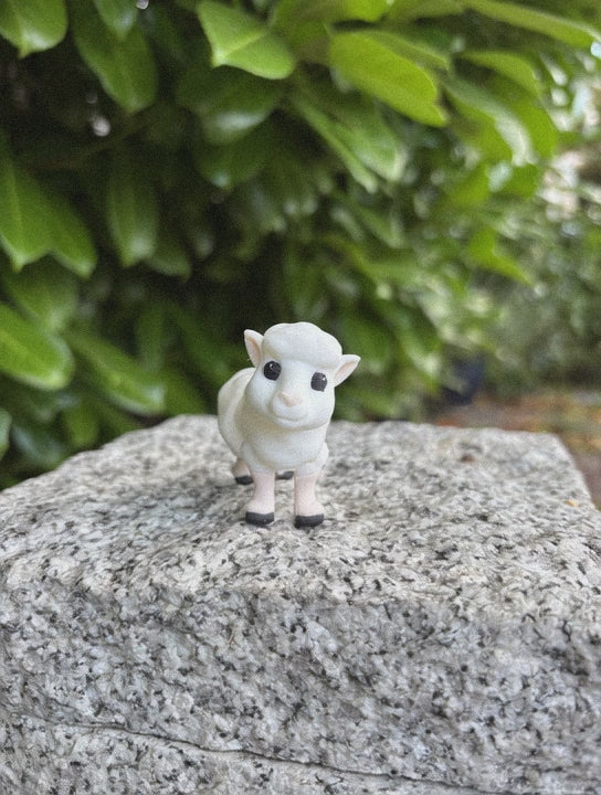 Lulu, the Dream-Spun Lamb of Moonlit Meadows